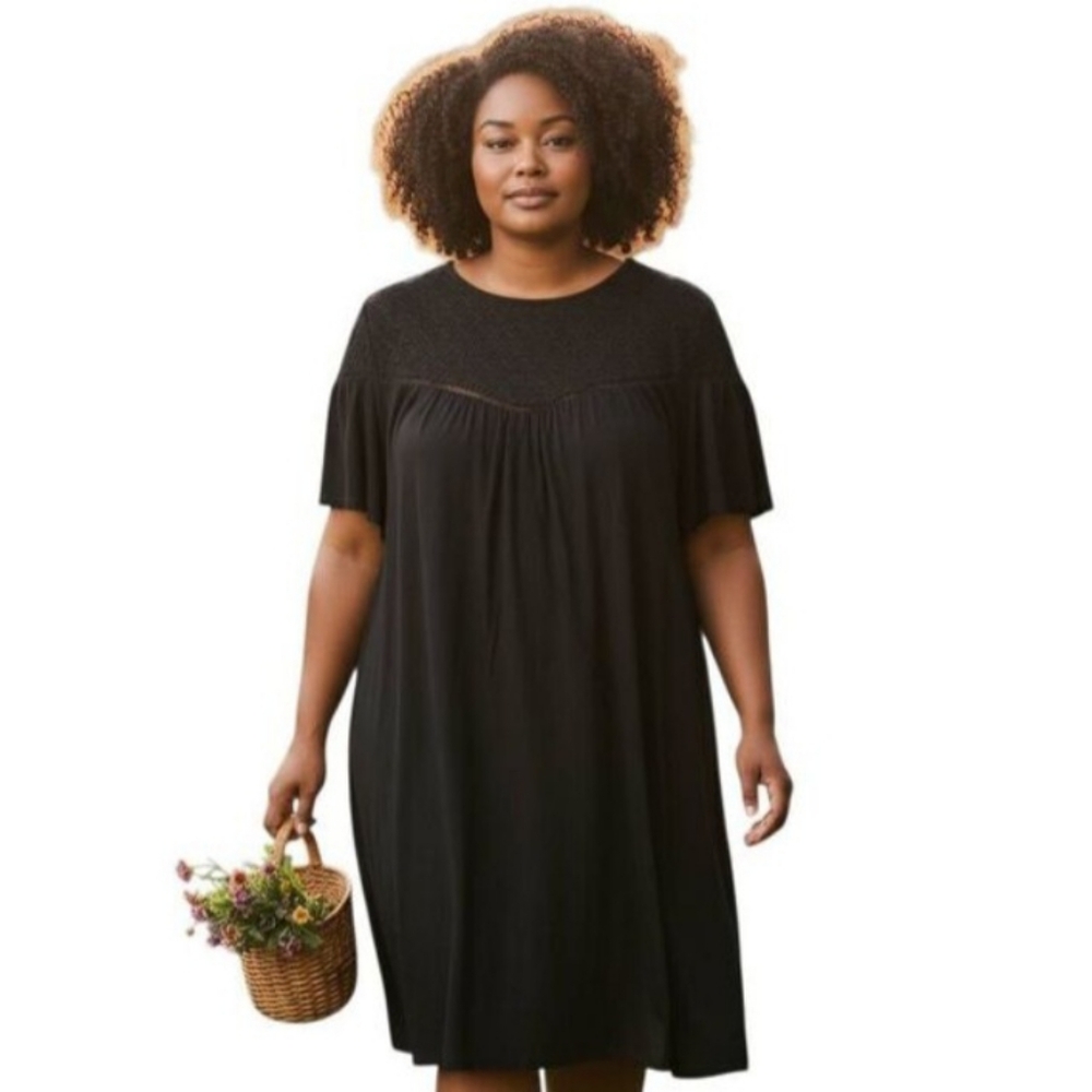 OLD NAVY BLACK DRESS SZ.L EUC.